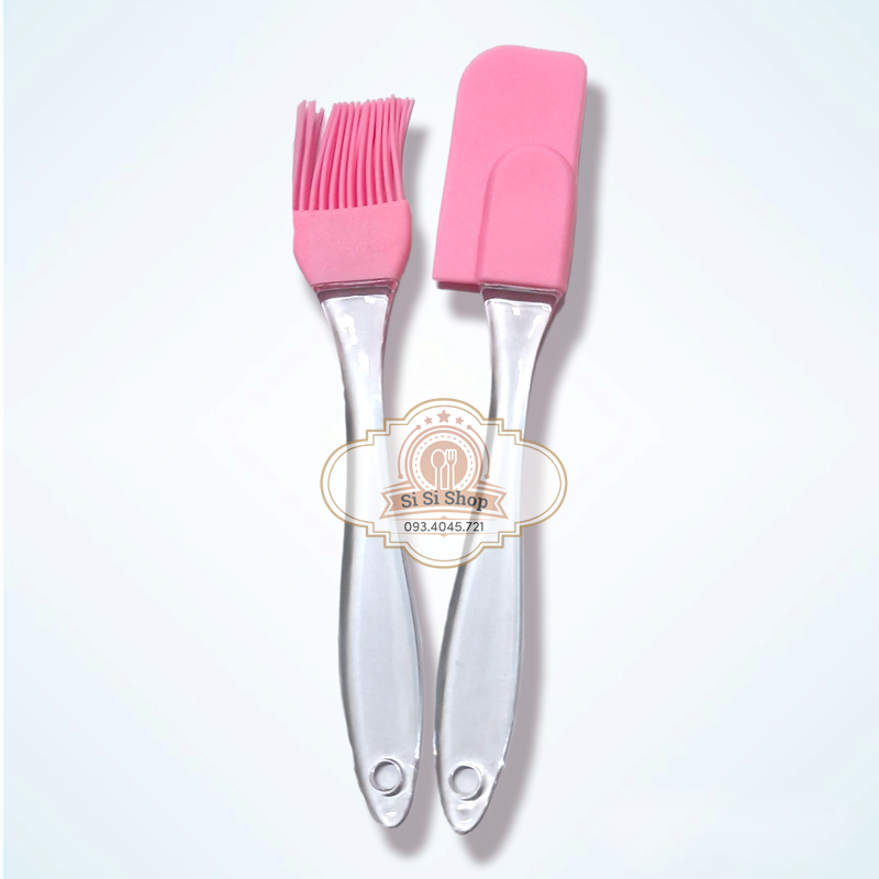 Set chổi quét silicon + phới trộn bột cán trong