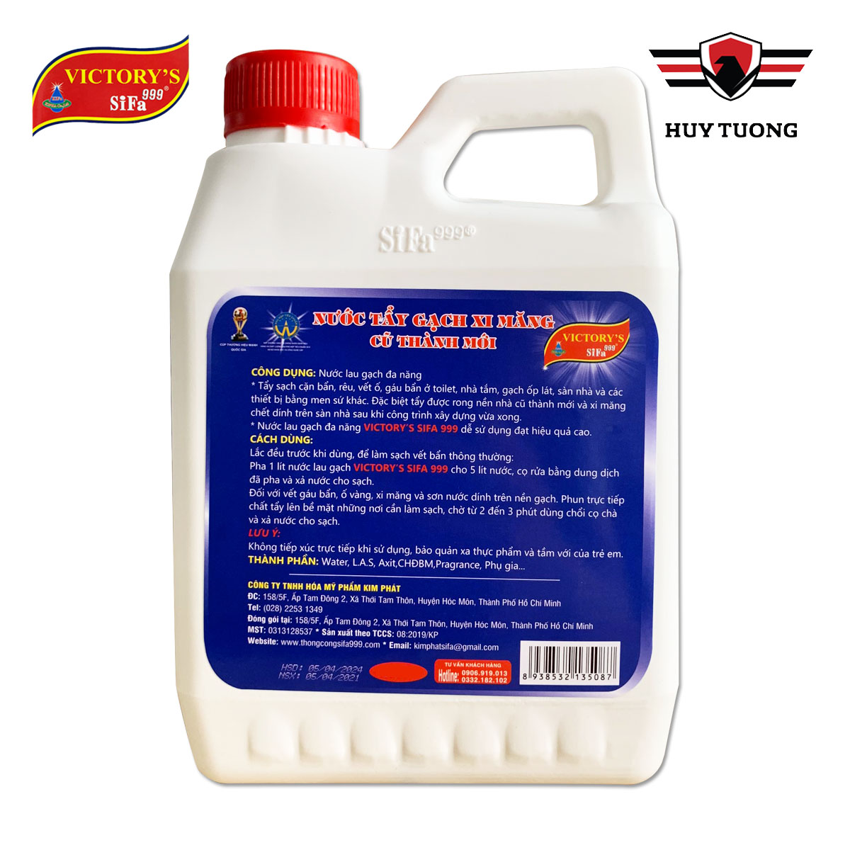 [HCM]Nước lau gạch đa năng cao cấp Sifa 1200ml - Betterlife