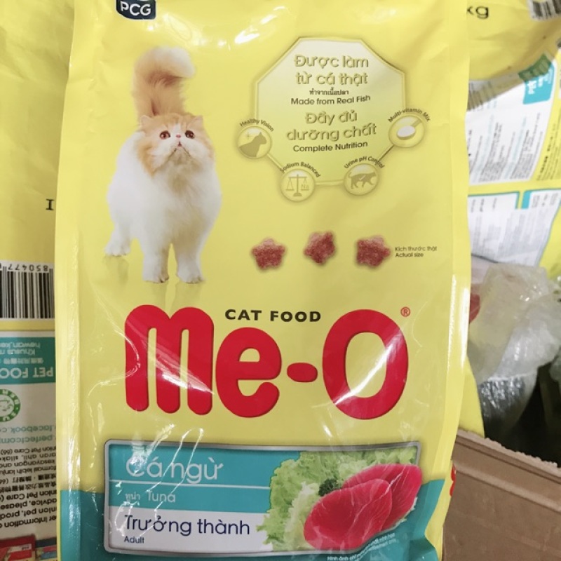 Thức ăn viên hạt Me-O vị cá ngừ 350g Meo mèo - Channsusu Pet Shop