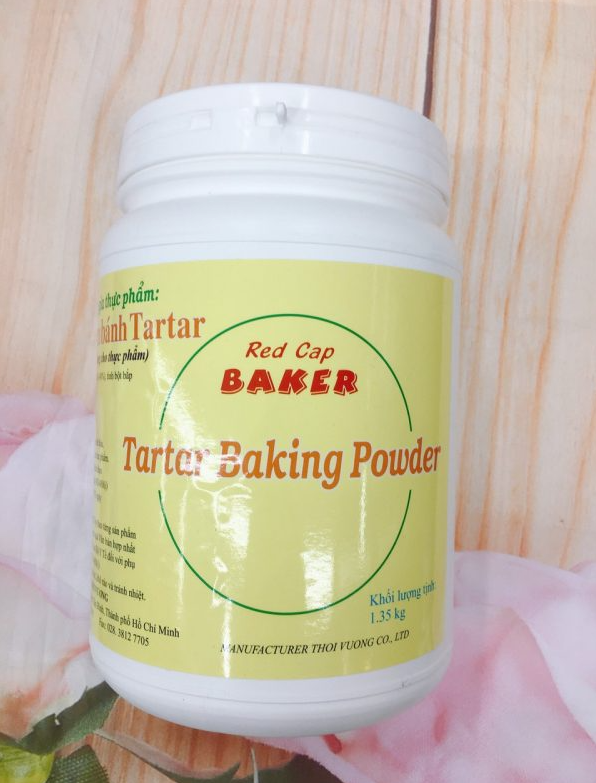 Bột tar tar (chất ổn định lòng trắng trứng) - 100g