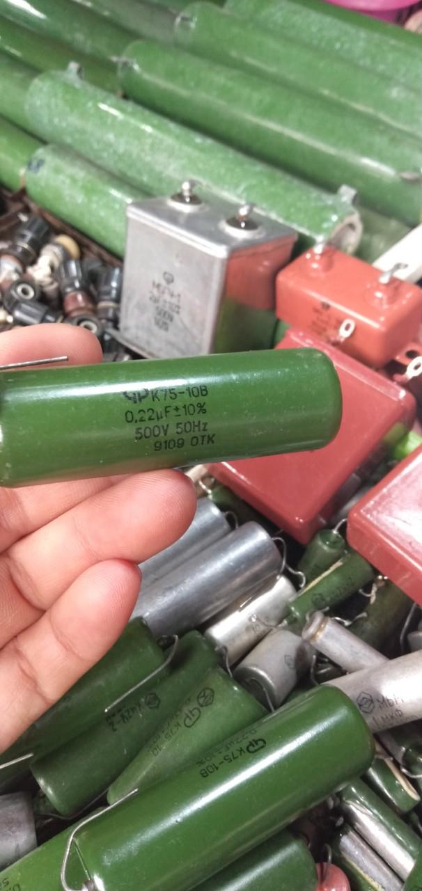 Tụ nga 0.22 uf 500v - Điện Tử Nhật Anh