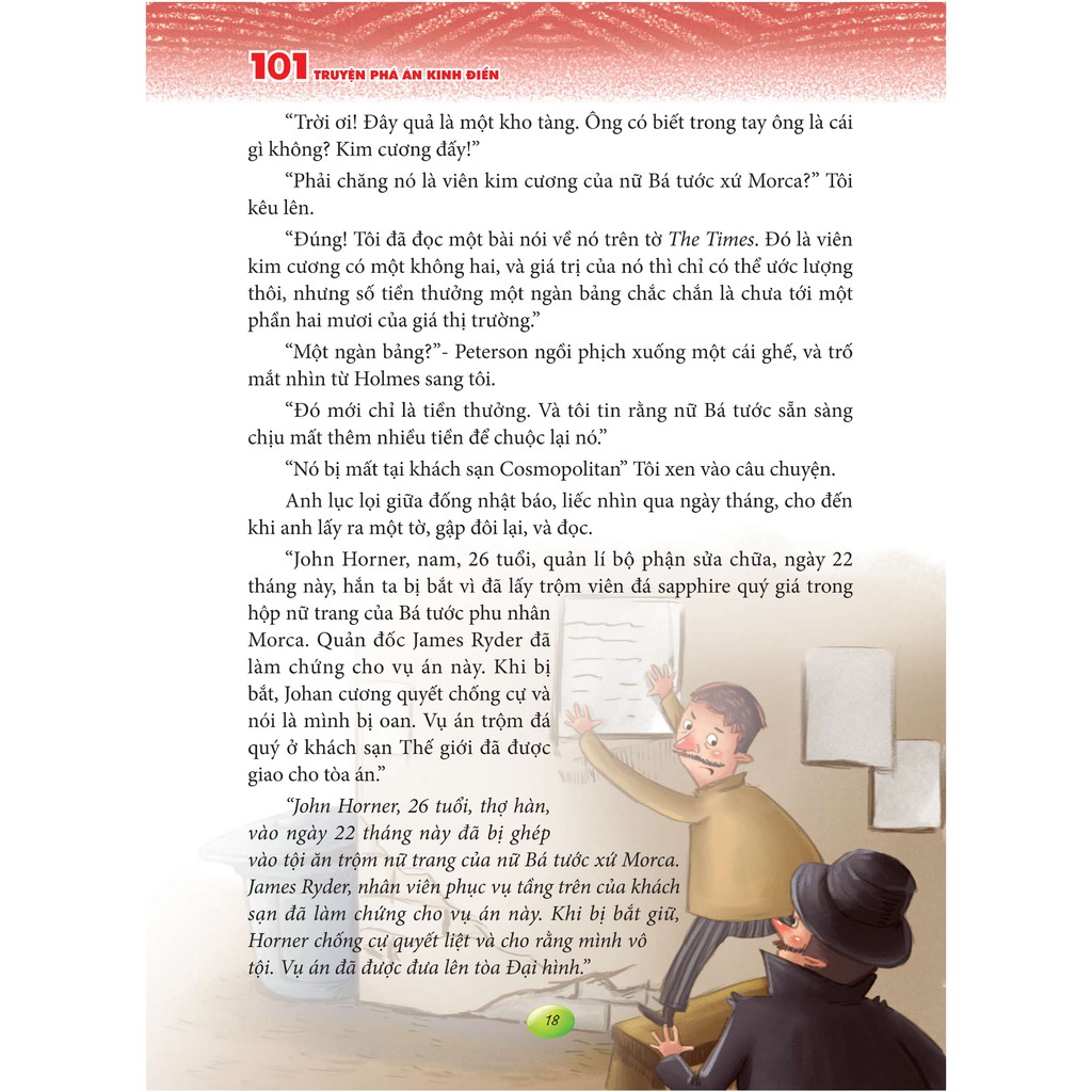 Sách: 101 Truyện Phá Án Kinh Điển