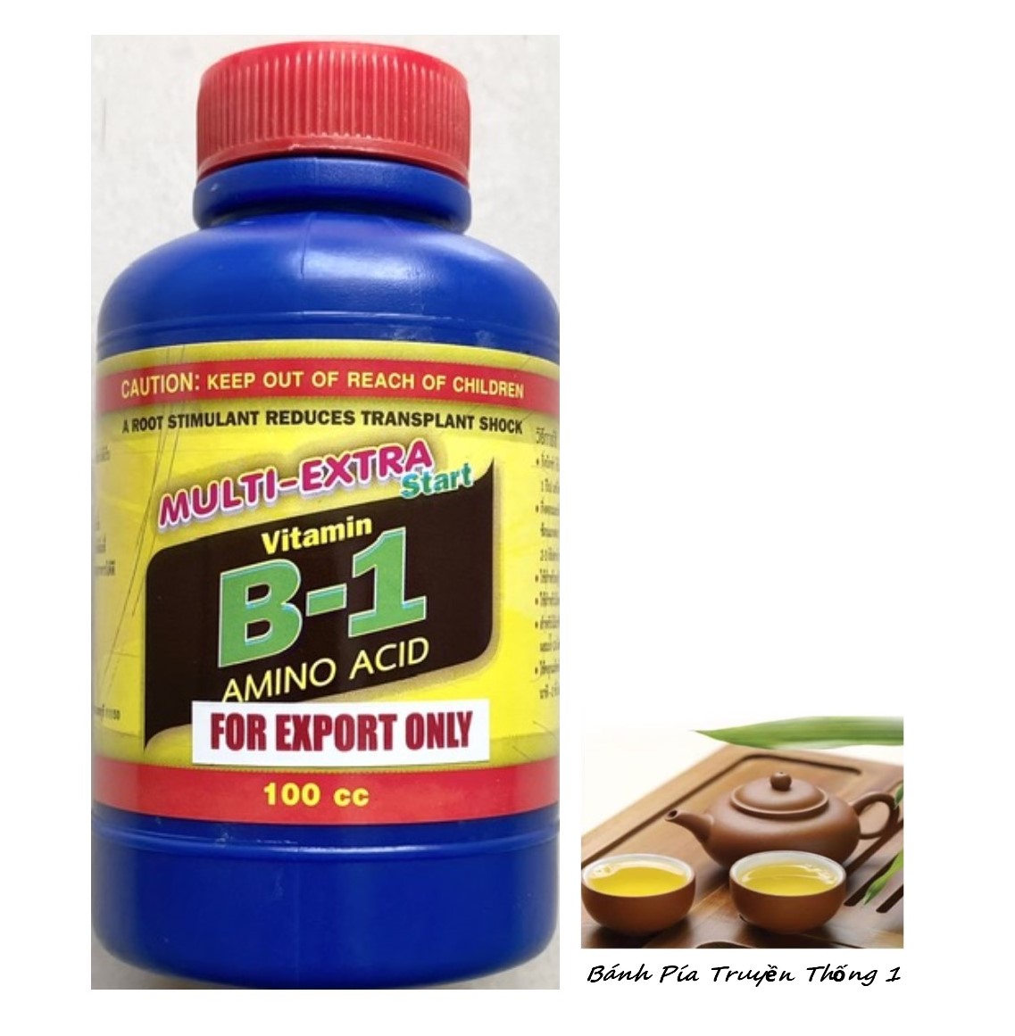 Phân bón lá vitamin b-1 amino acid multi-extra start - #640a# 100cc