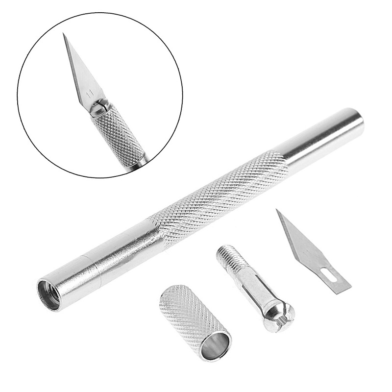 Dao trổ, Khắc, Cắt (1 bộ+4 lưỡi dao)