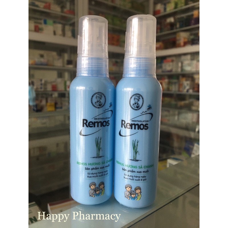 Chai xịt chống muỗi đốt Remos 60ml