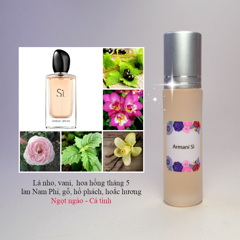 [HCM]Tinh Dầu Nước Hoa Pháp Sì 10ml