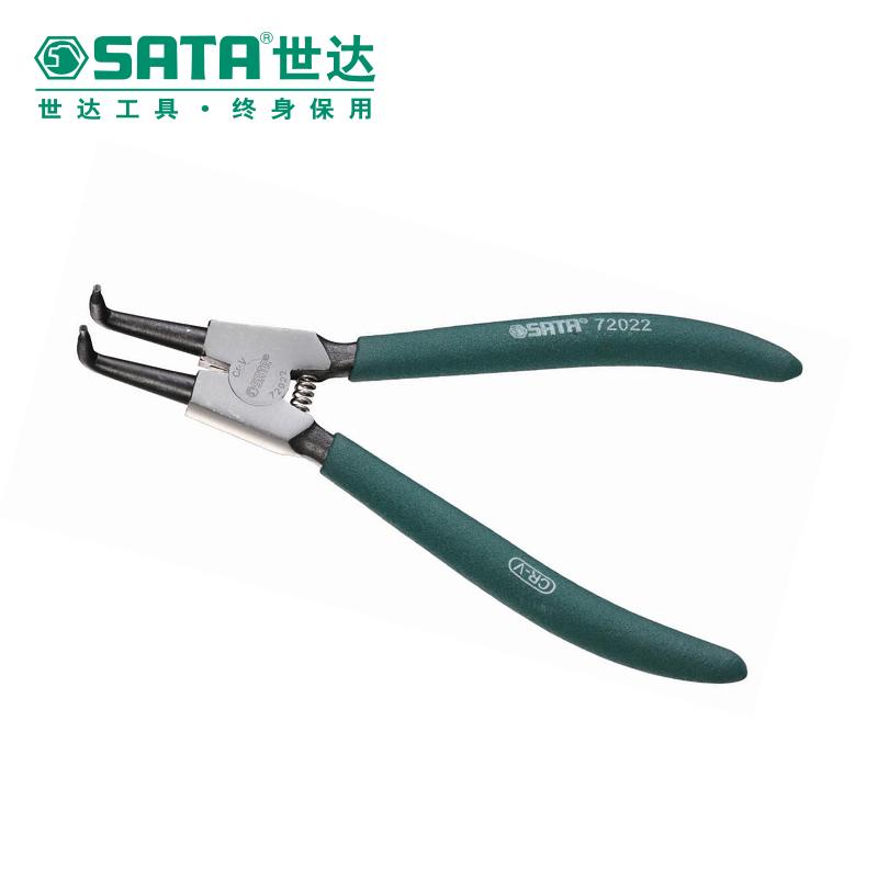 125MM Kềm mở phe ngoài mũi cong Sata 72-021