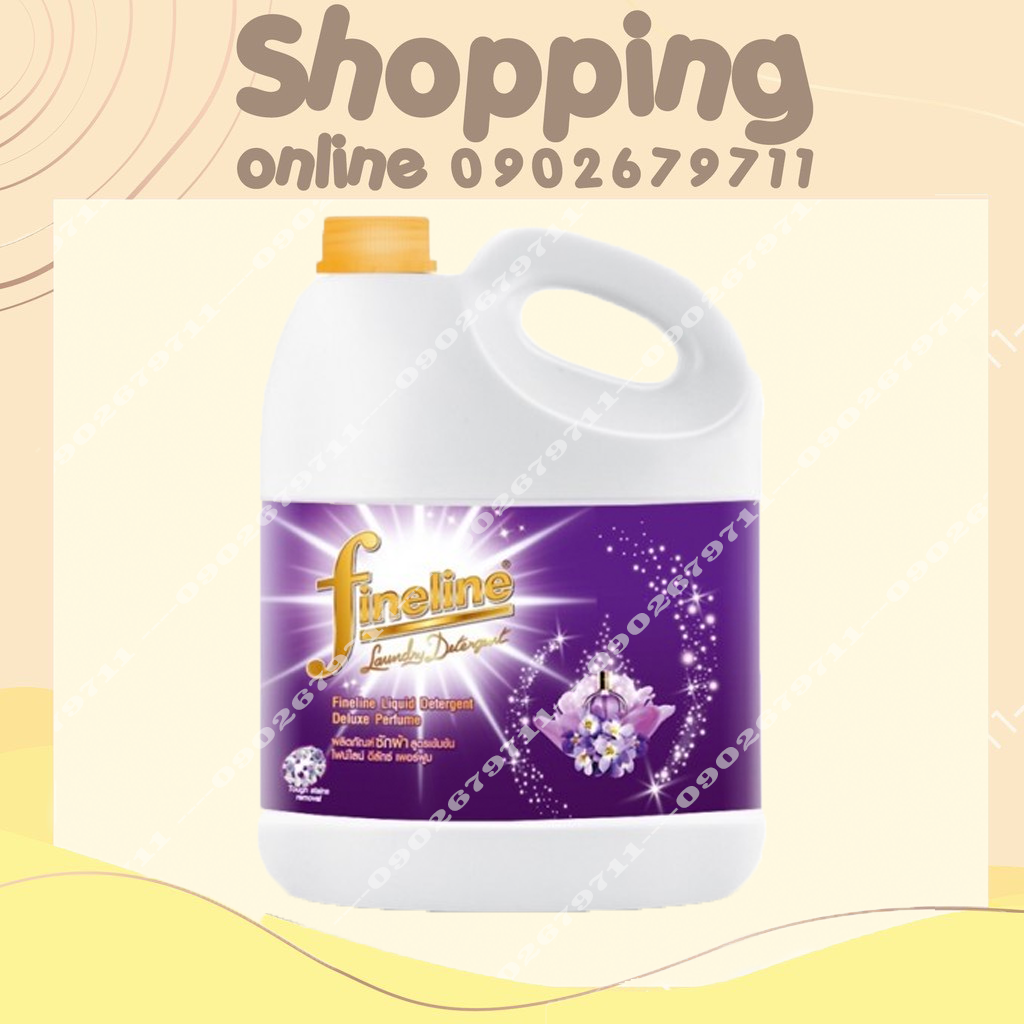 Nước Giặt Xả Fineline Thái Lan 3000ML - Tím Nước Hoa