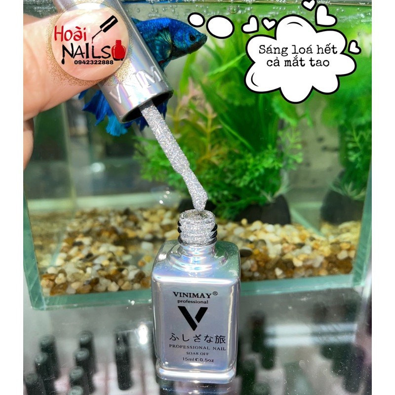 Sơn gel nhũ flash siêu hot phụ kiện nail