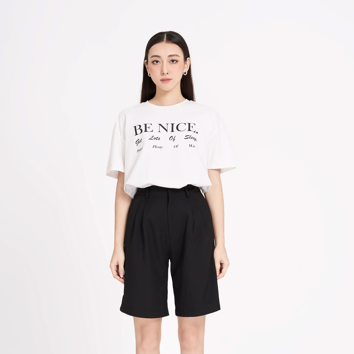 Quần lửng cotton lạnh Maybi