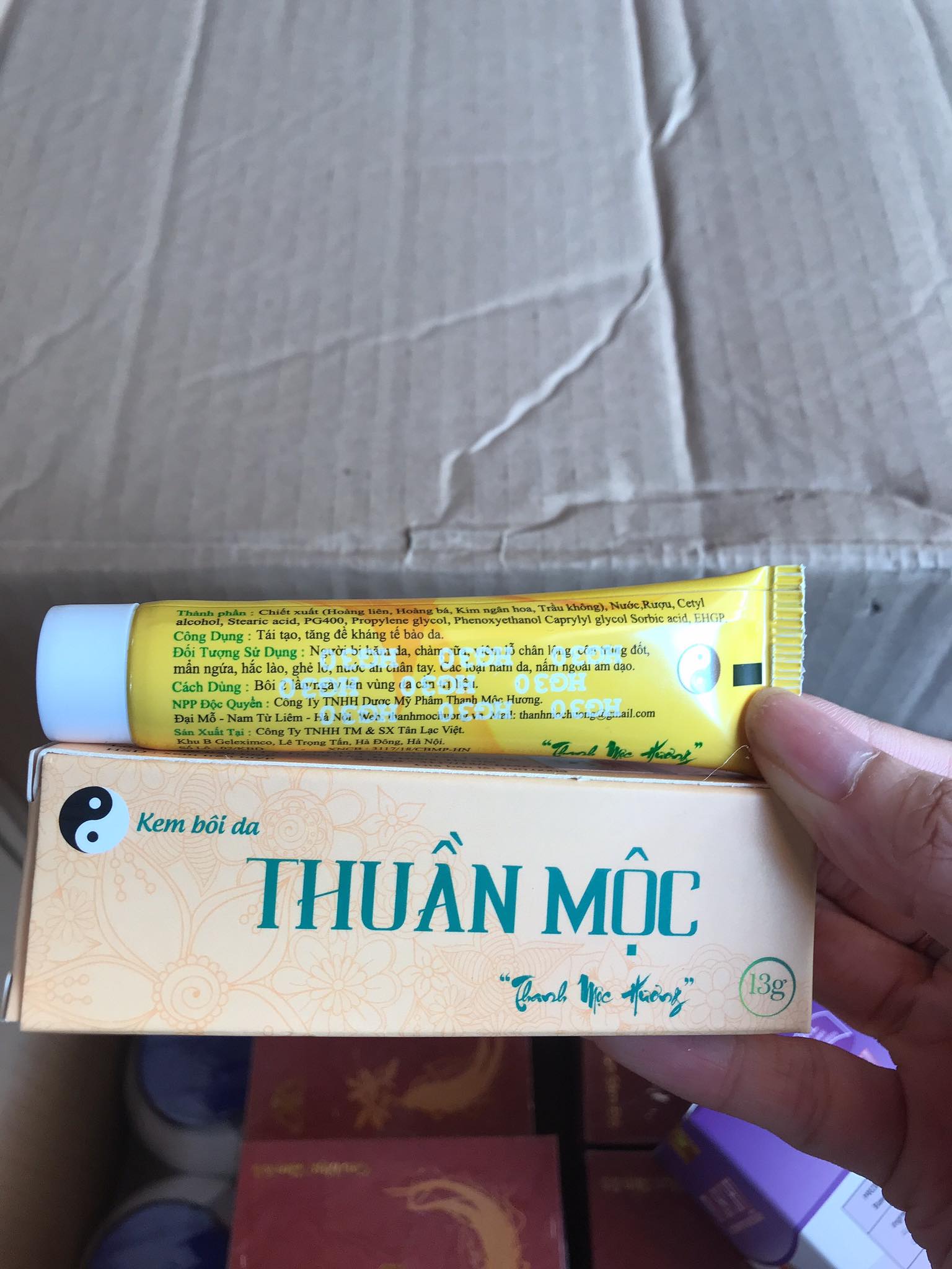 Kem Thuần Mộc Thanh Mộc Hương