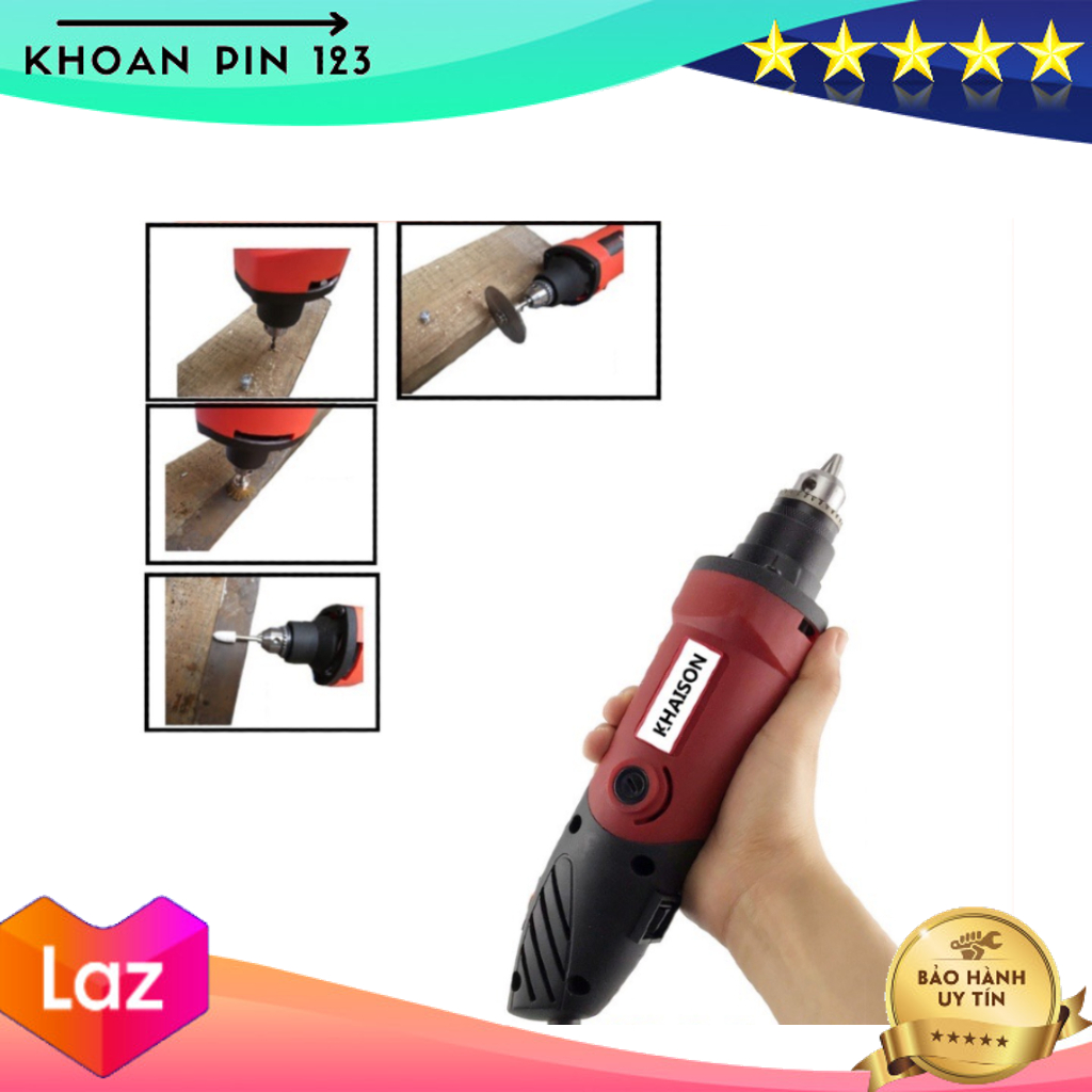 Máy mài khuôn, máy mài khắc đa năng mini Khaison nhỏ gọn