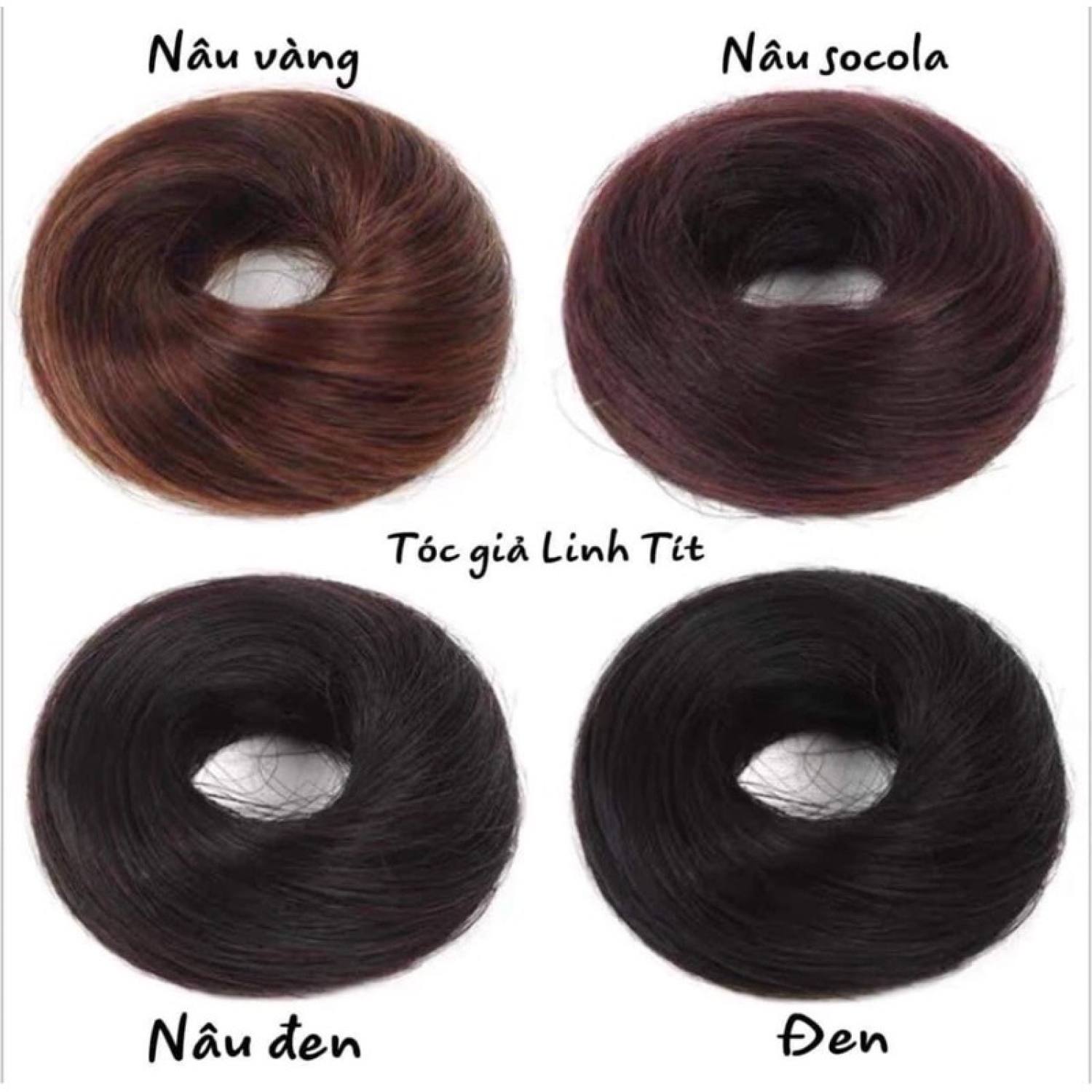 Tóc Giả Búi rối nhỏ gọn mini