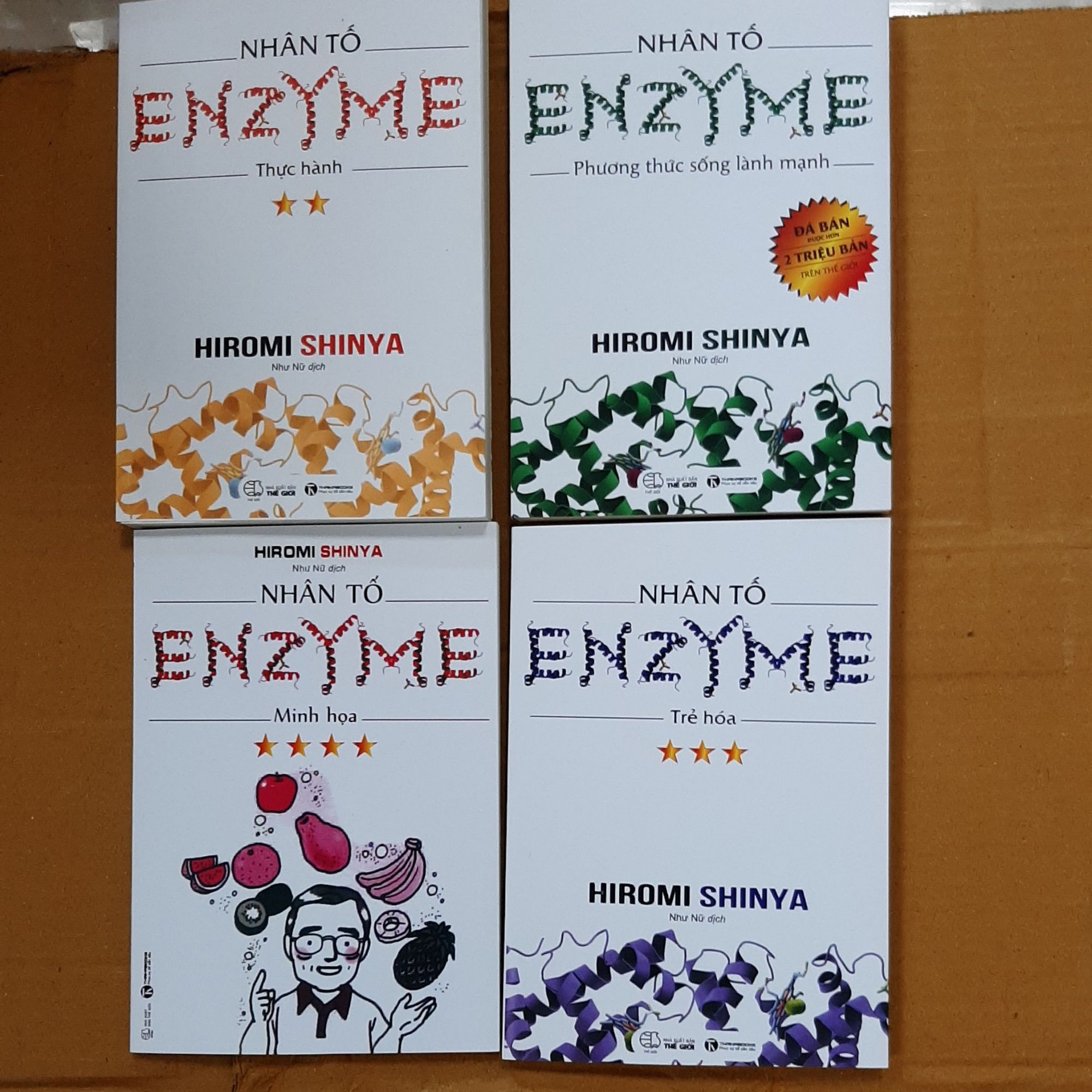 Bộ Nhân tố Enzyme 4 cuốn