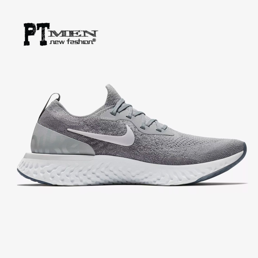 Giày Sneaker Epic React Flyknit Silver giá rẻ