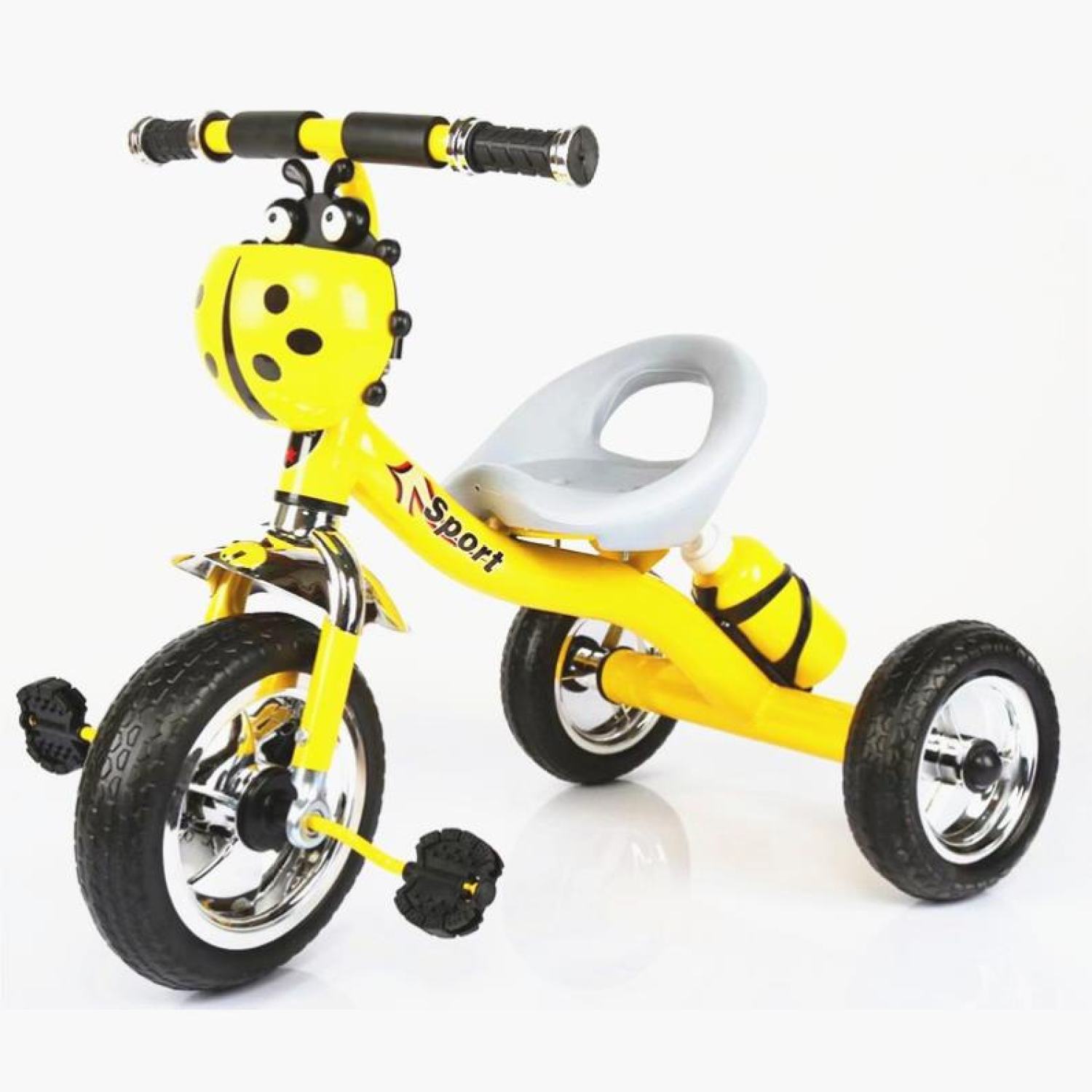 Xe đạp trẻ em 3 bánh con bọ dừa bình nước cho bé