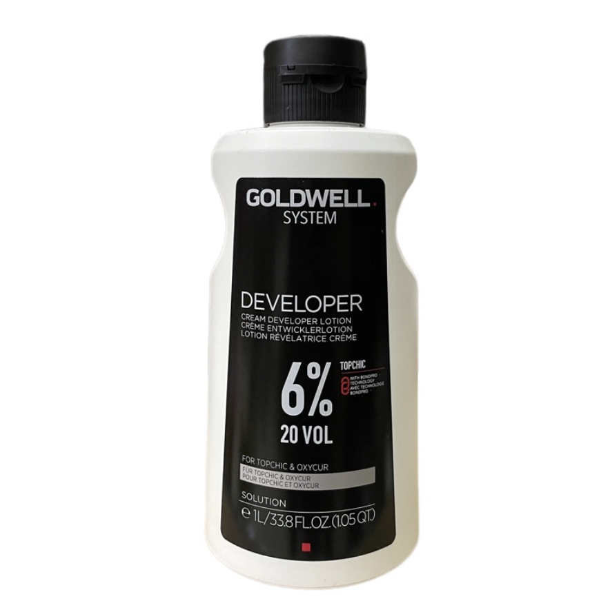 Dung môi pha màu nhuộm Oxy Goldwell Topchic (3%, 6%, 9%, 12% ) 1000ml
