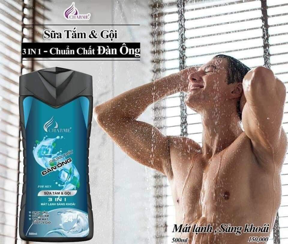 [HCM]SỮA TẮM & GỘI 2IN 1 CHARM