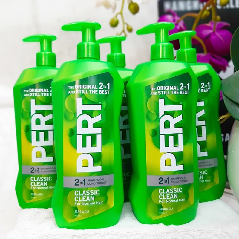 Dầu gội xả 2in1 pert classic clean 1 lít