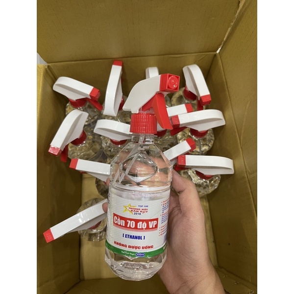 [HCM] Cồn Sát Khuẩn Y Tế Vĩnh Phúc chai 500ml và 1000ml (1 lít)