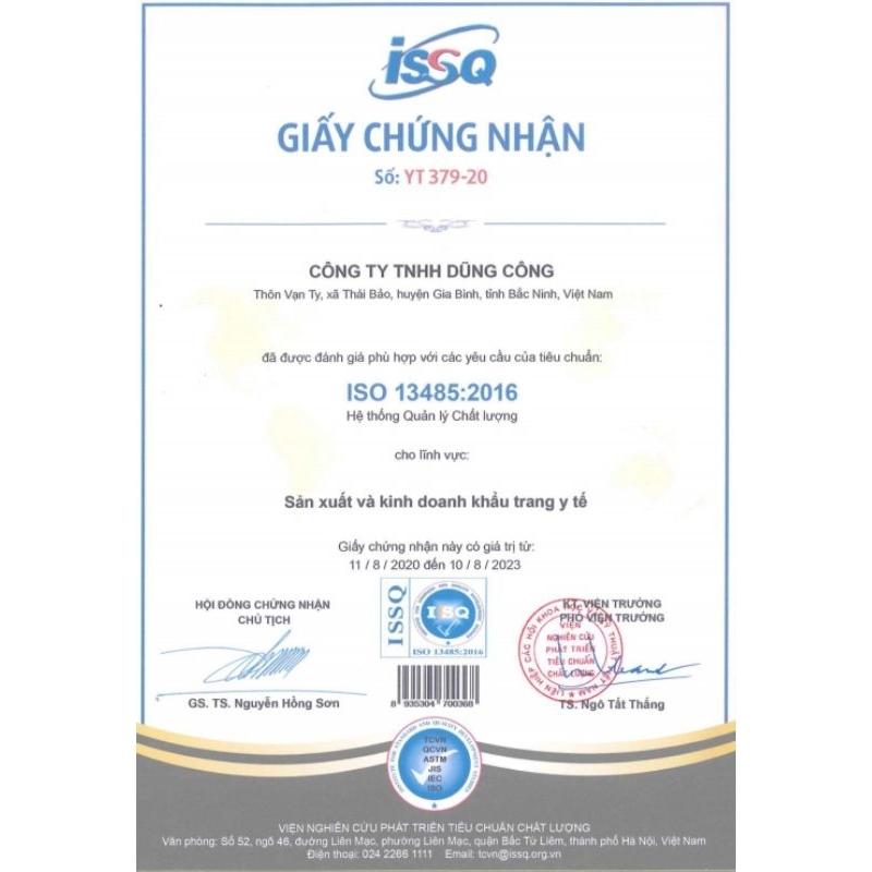 Khẩu trang KF94 DC Mask (Thùng 300 chiếc)