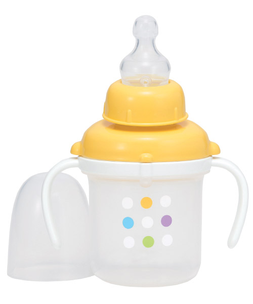 Bình tập uống Combi Mug bước 1 200ml chấm bi