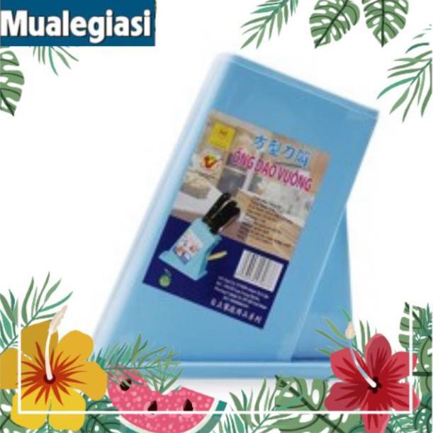 [HCM]Kệ Ống Dắt Dao Nhựa Vuông [NPS]
