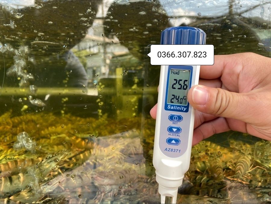 Máy đo độ mặn trong nước AZ-8372 đo được phần ngàn thay cho az-8371