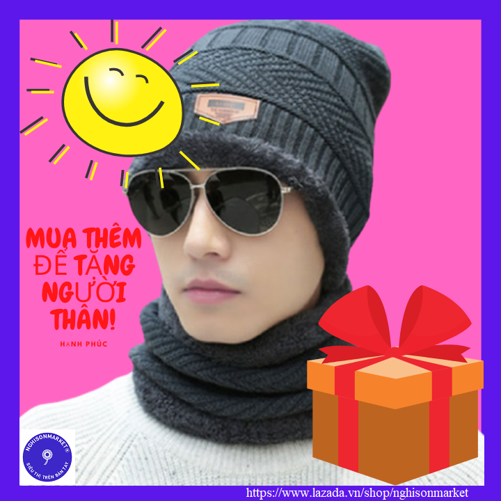 Bộ Mũ len nam cao cấp