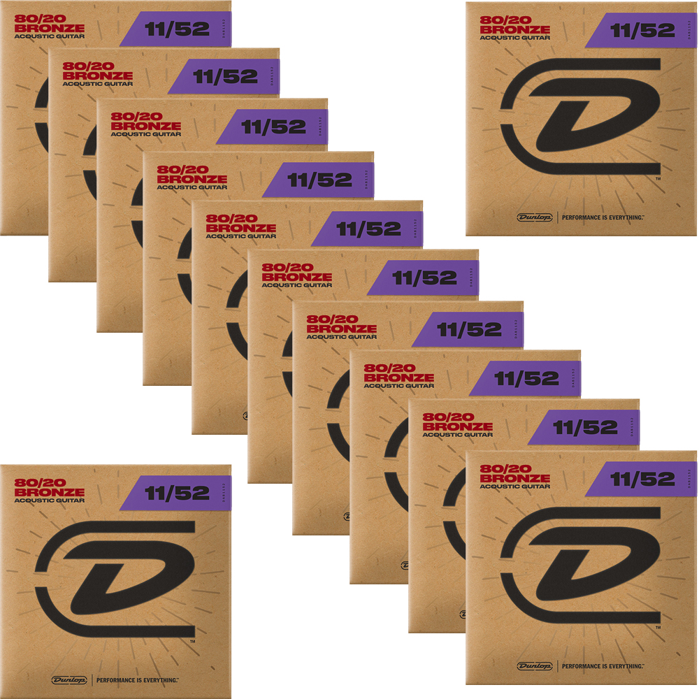 Dây Đàn Guitar Acoustic Dunlop DAP1152 ( Đồng Mạ PHOSPHOR )