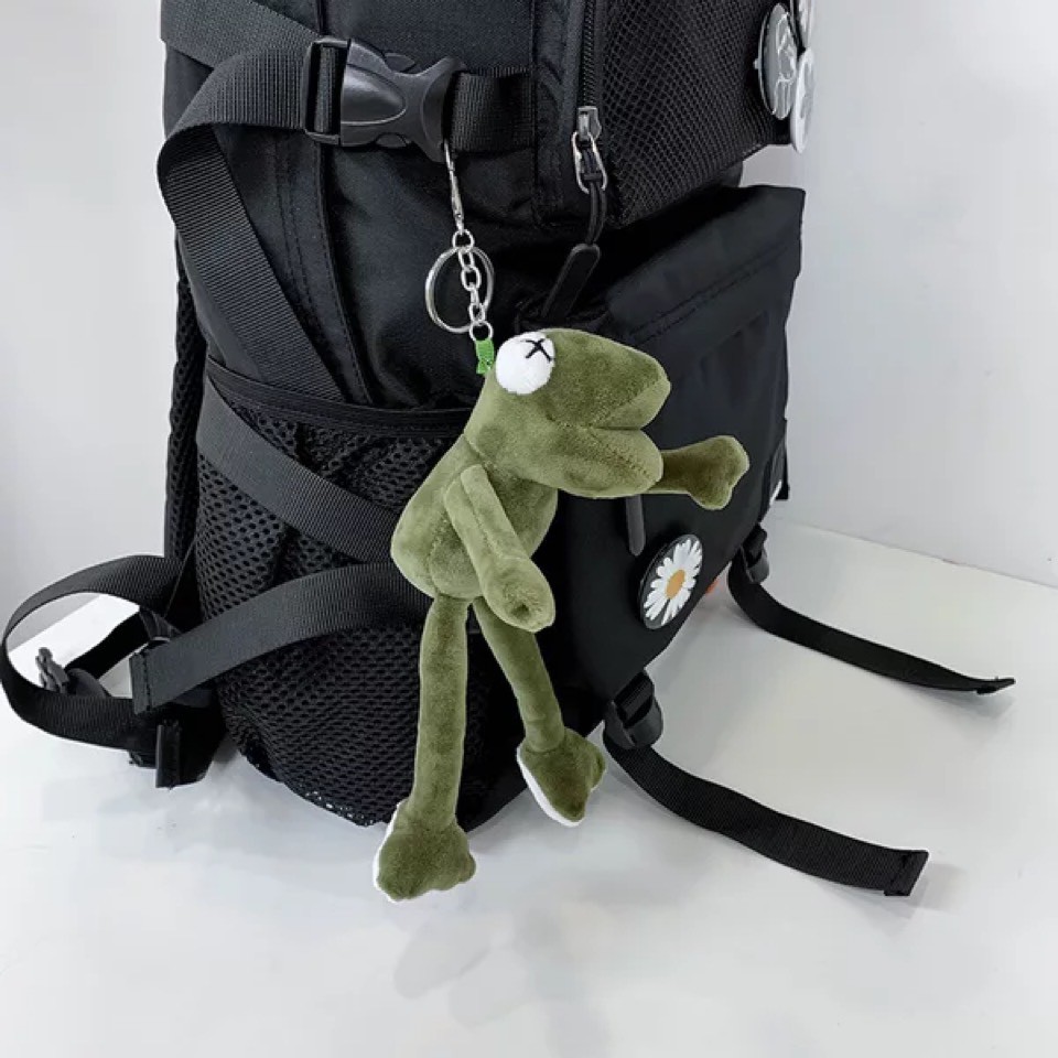 [ATKSHOP] Móc khóa Ếch treo túi xách balo