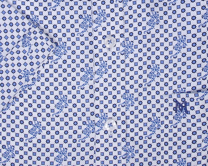 Áo sơ mi nam Khatoco A1MN438T2