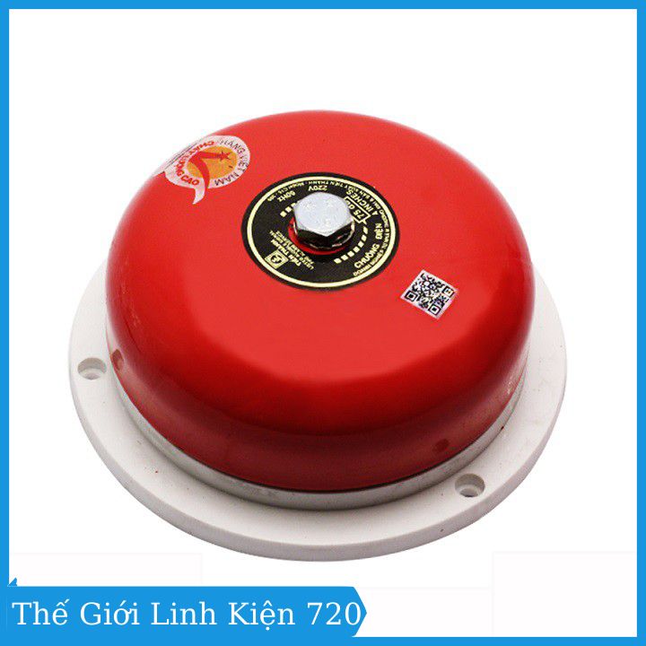 Chuông điện 220v đường kính 4 inch, 6 inch, 8inch, 10 inch