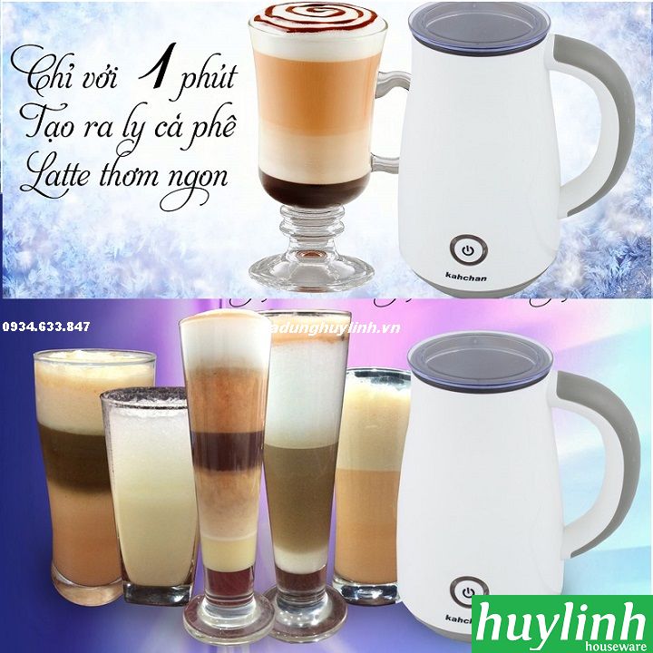 [HCM]Máy đánh sữa tạo bọt Kahchan EP2178 - 450ml - Pha cacao trà sữa