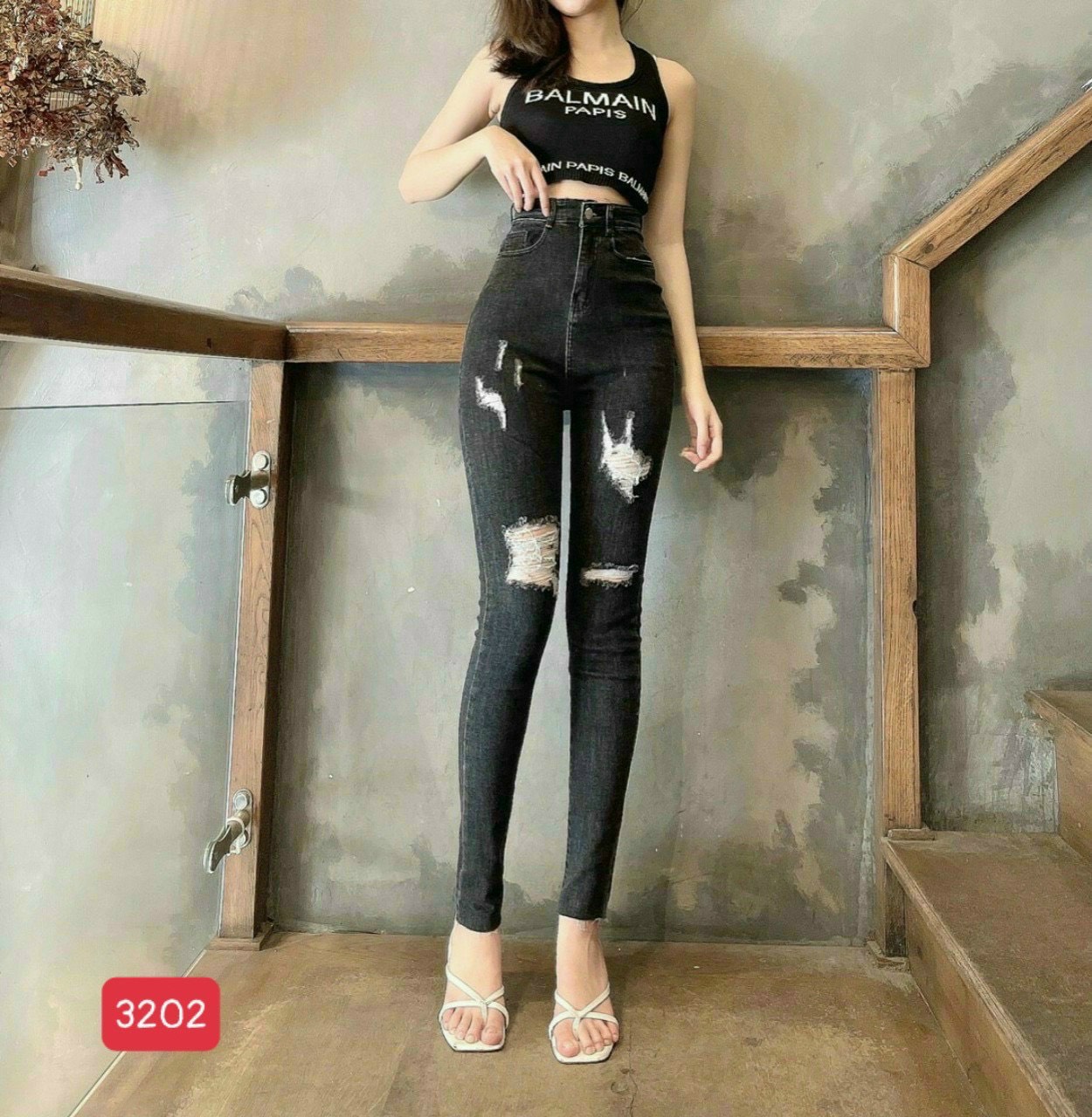 [HCM]QUẦN JEAN NỮ CHẤT LIỆU DENIM CAO CẤP - VẢI CO GIÃN - MẪU MỚI - PHONG CÁCH MỚI ALANAFASHION - QJNU002022