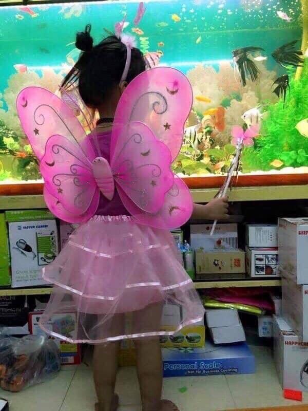 [HCM]BỘ CÁNH TIÊN VÀ VÁY CHO BÉ