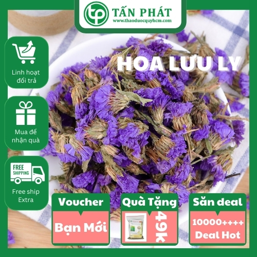 [Hàng loại 1] Hoa lưu ly khô hàng công ty chất lượng túi lớn loại 1kg - Thảo Dược Tấn Phát