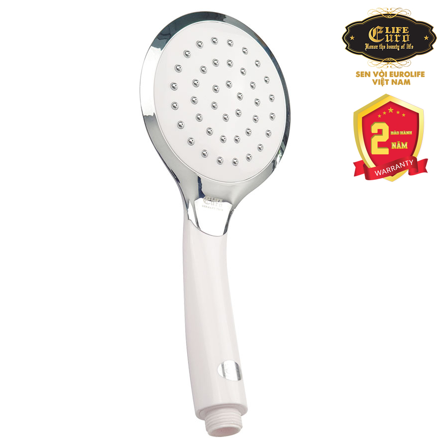 Tay sen 1 chế độ chảy chất liệu nhựa ABS Eurolife EL-H117 (Trắng)