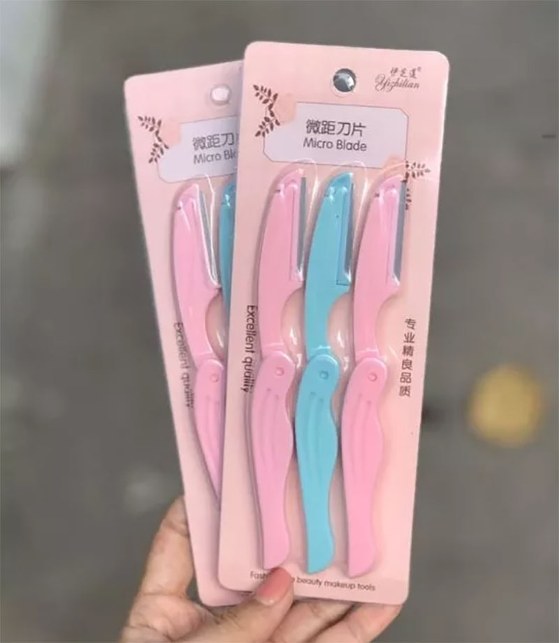 Bộ 3 Dao Cạo Chân Mày