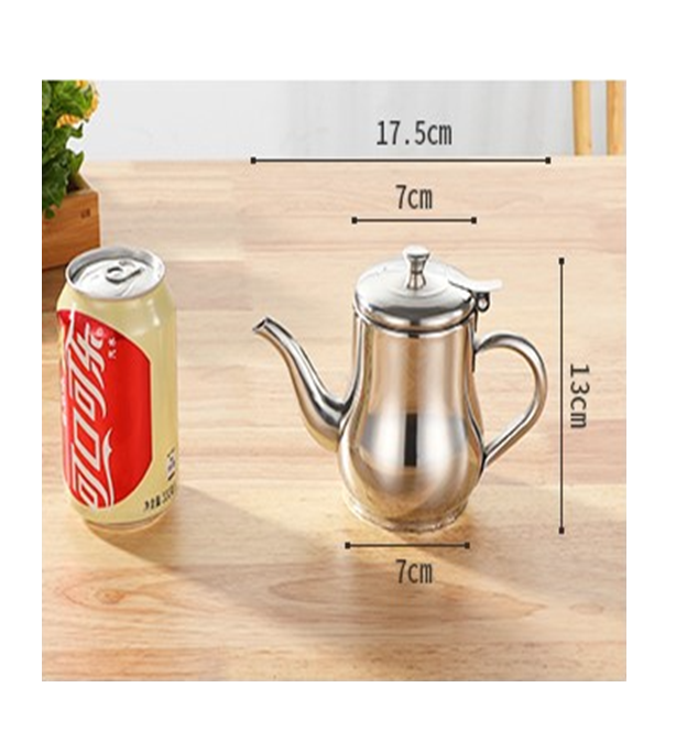 Bình pha trà inox giá rẻ- ấm pha trà eo bình dân phù hợp cho quán cà phê,quán nước, quán ăn