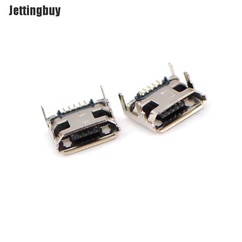Jettingbuy 20 Cái Cổng Kết Nối Giắc Cắm DIP 5 Chân Micro USB Loại B Cái