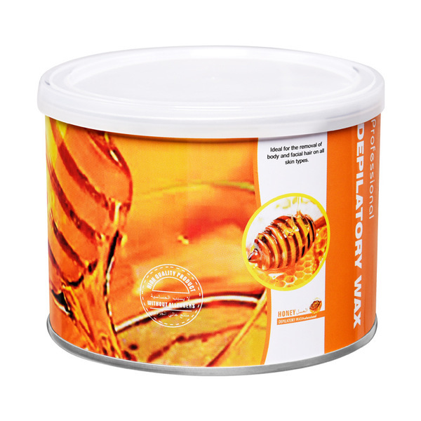 Sáp wax lông mật ong lon cam dạng gel 400g tẩy lông được cho toàn thân, tay, chân, nách, bikini cao cấp