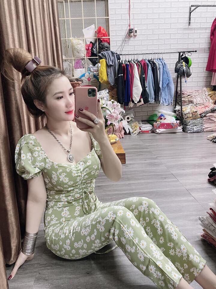 Sét bộ hoa rút ngực cao cấp-HM