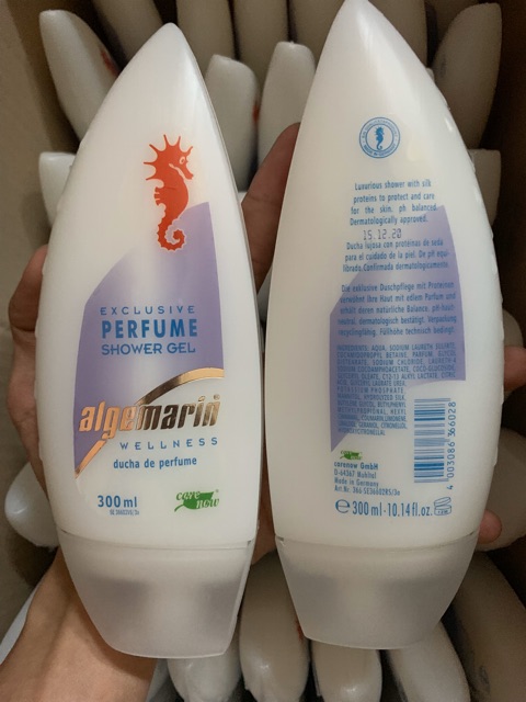 [HCM]Sữa tắm cá ngựa Algemarin 300ml Đức