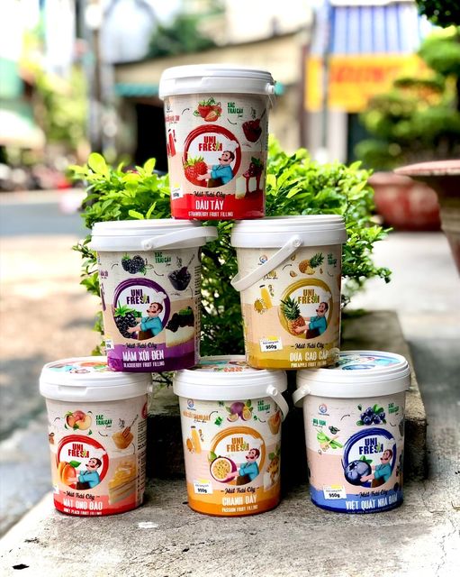 Mứt Mâm Xôi Đen Unifresh (950gr)
