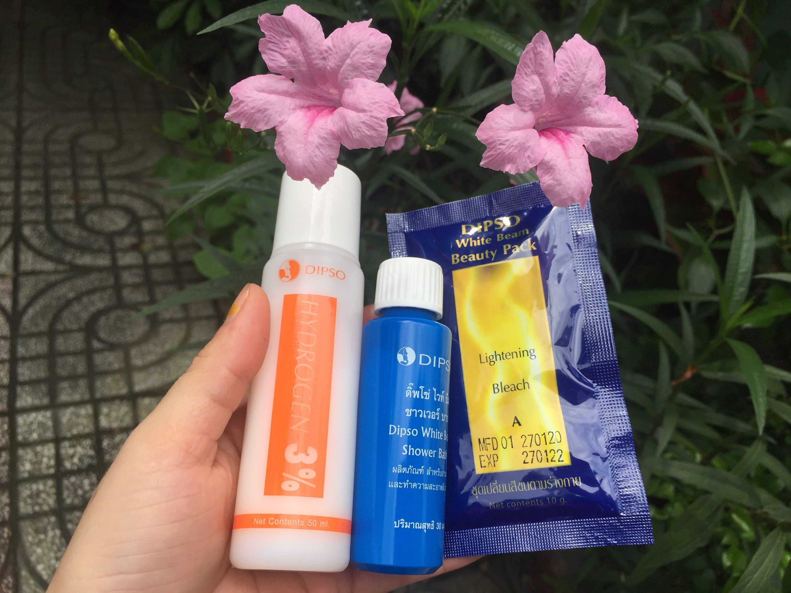 Sét tắm trắng da từ thiên nhiên DIPSO Thái Lan 90 ml