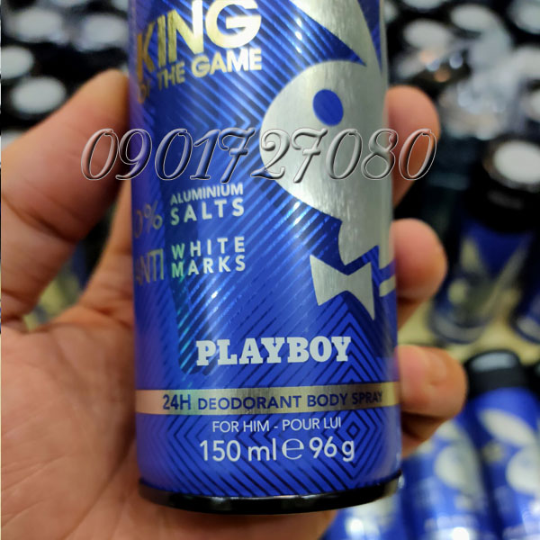 ( Hàng mới về 25.1.2023) Xịt khử mùi PlayBoy Generation - Mỹ