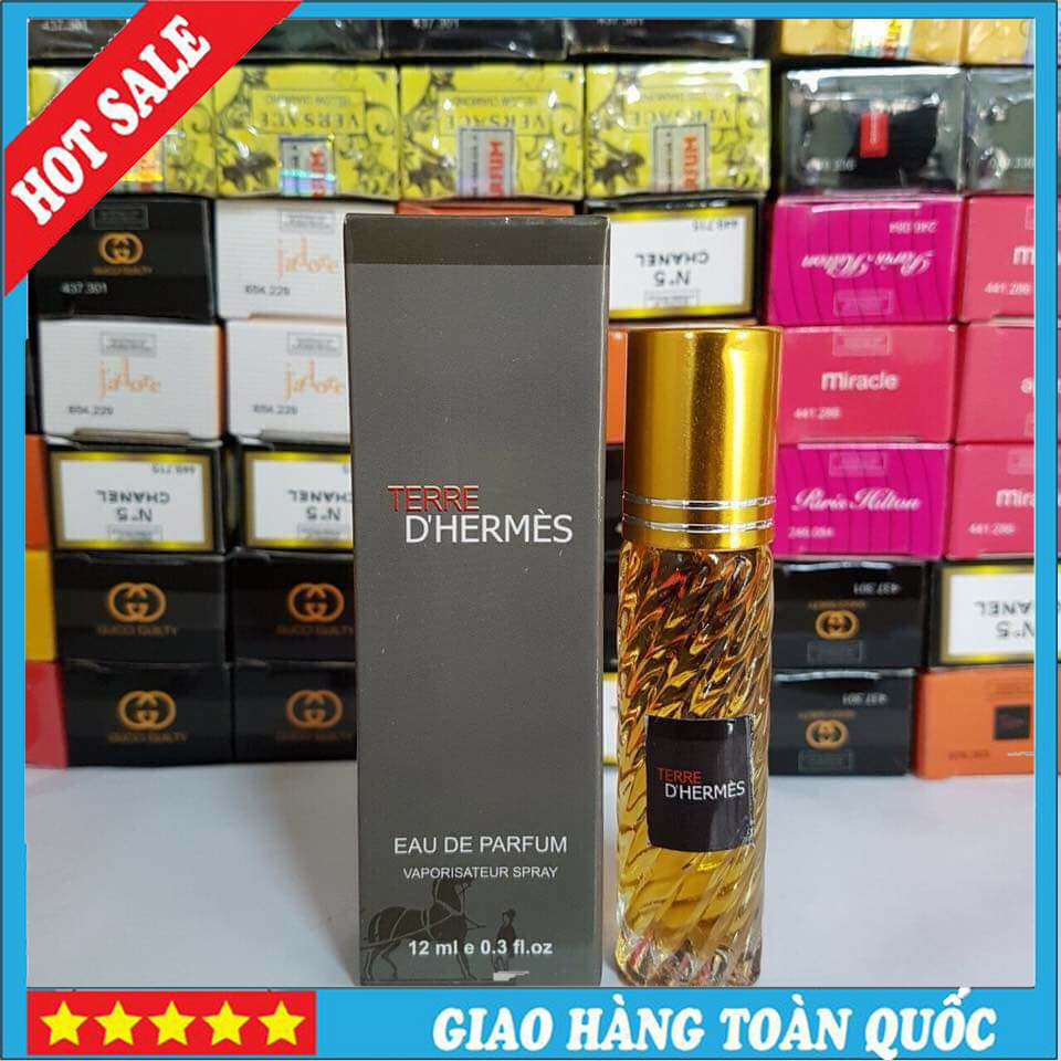[Chính hãng] Tinh dầu nước hoa pháp TERRE D'HERMES hparfum 12ml