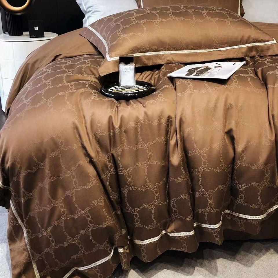 Bộ chăn ga tencel lụa lycoel Hlhome cao cấp