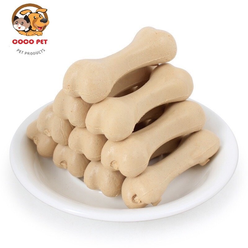 Xương gặm cho chó bổ sung canxi giúp sạch răng được sản xuất từ các nguyên liệu an toàn